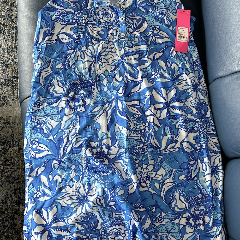 Lilly Pulitzer Lela Henley tank dress